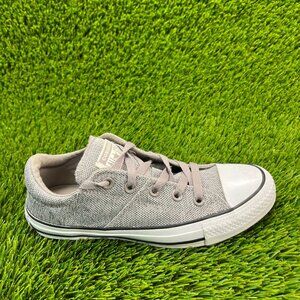 Converse Chuck Taylor All Star Women Size 6 Gray White Athletic Shoes Sneakers